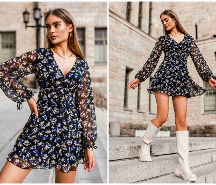Damenkleider für den Herbst im Großhandel von FactoryPrice.eu – neue Kollektion