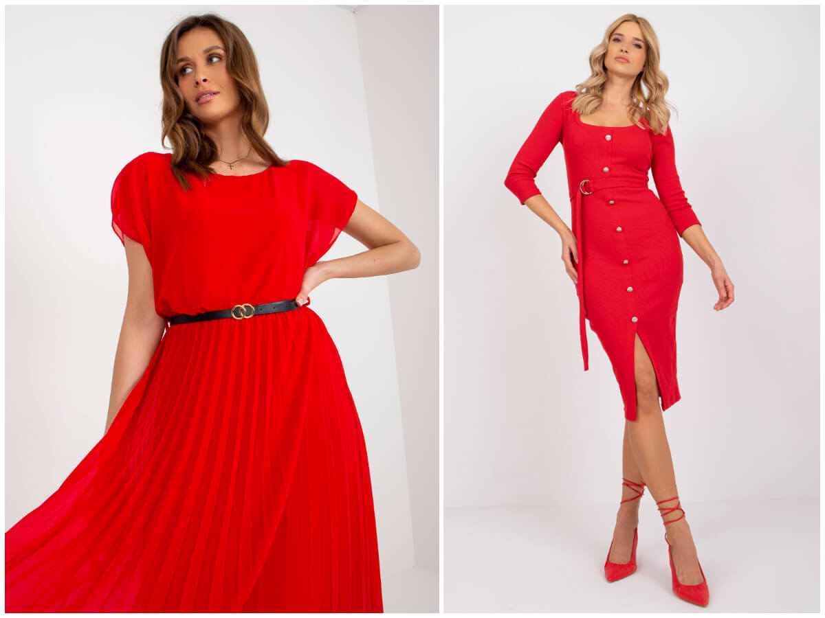 Rotes Kleid für die Feiertage – welches Modell soll man dieses Jahr wählen?