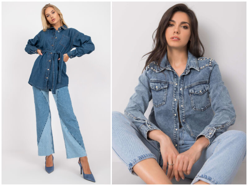 Großhandel mit Jeanshemden für Damen — ein Muss in der Herbstkollektion