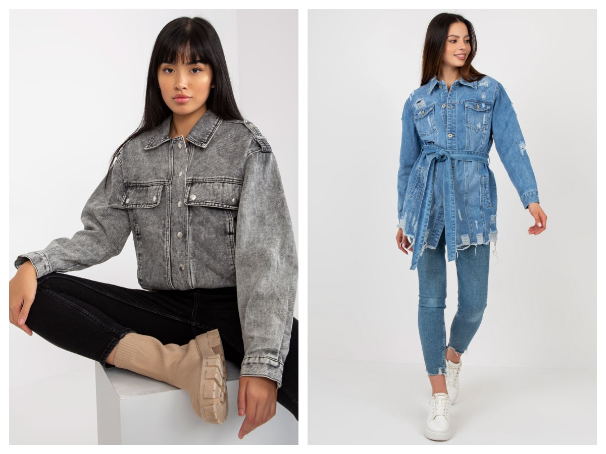 Jeansjacke für Damen – finde heraus, was es Neues gibt im Online-Shop