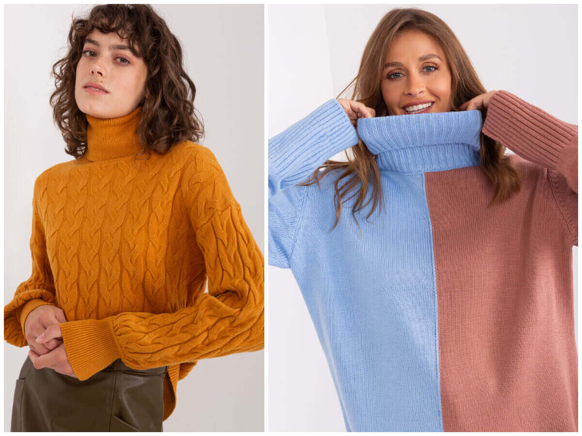 Wärmerer Roll-Up Pullover für Damen — eine stylische Basis für Winterlooks