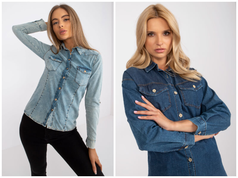 Jeanshemden für Damen — perfekt für deinen nächsten Look