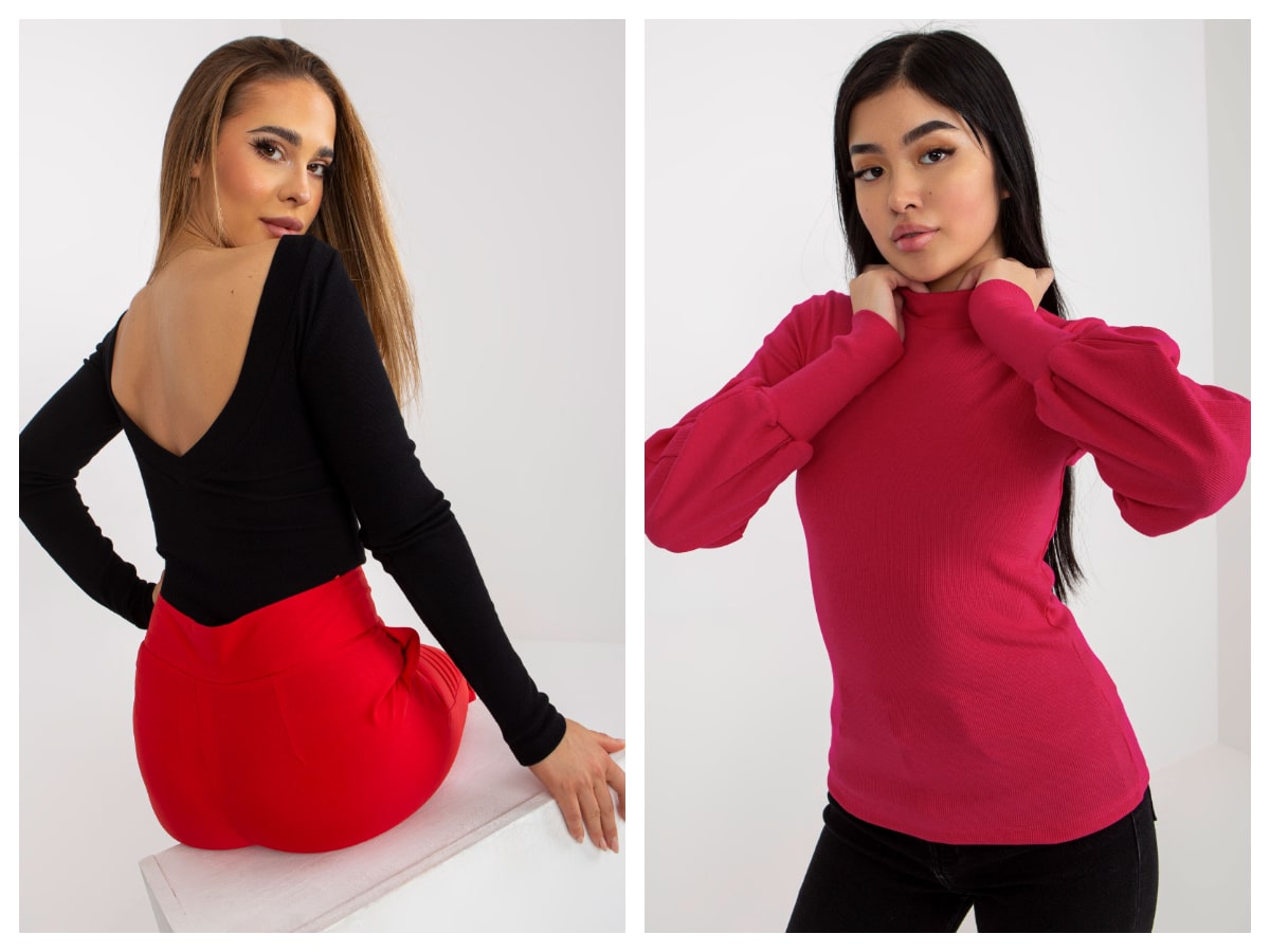 Einfache Blusen für Damen mit langen Ärmeln – interessante Modelle